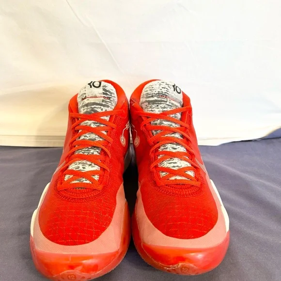 Nike KD 12 TB Red size 11 MEN’S BASKETBALL SHOES - Picture 8 of 9